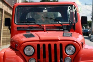 Carroceria CJ-5 - Bi partida - Grade modelo Americana